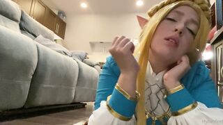 Zeldahyrule (Zelda Hyrule aka xZeldaHyrule) OnlyFans Leaks Feet Fetishy Anime Cosplay Gaming Porn Video 30