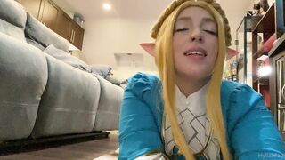 Zeldahyrule (Zelda Hyrule aka xZeldaHyrule) OnlyFans Leaks Feet Fetishy Anime Cosplay Gaming Porn Video 30