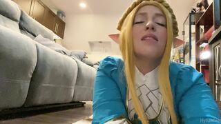 Zeldahyrule (Zelda Hyrule aka xZeldaHyrule) OnlyFans Leaks Feet Fetishy Anime Cosplay Gaming Porn Video 30