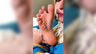 Zeldahyrule (Zelda Hyrule aka xZeldaHyrule) OnlyFans Leaks Feet Fetishy Anime Cosplay Gaming Porn Video 36