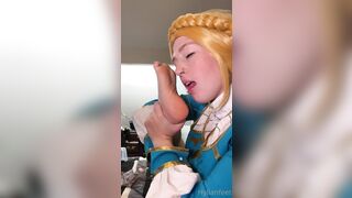 Zeldahyrule (Zelda Hyrule aka xZeldaHyrule) OnlyFans Leaks Feet Fetishy Anime Cosplay Gaming Porn Video 36