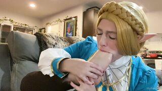 Zeldahyrule (Zelda Hyrule aka xZeldaHyrule) OnlyFans Leaks Feet Fetishy Anime Cosplay Gaming Porn Video 31