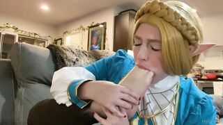 Zeldahyrule (Zelda Hyrule aka xZeldaHyrule) OnlyFans Leaks Feet Fetishy Anime Cosplay Gaming Porn Video 32