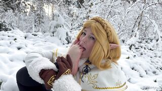 Zeldahyrule (Zelda Hyrule aka xZeldaHyrule) OnlyFans Leaks Feet Fetishy Anime Cosplay Gaming Porn Video 74