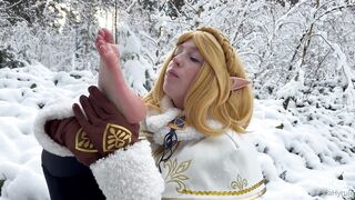 Zeldahyrule (Zelda Hyrule aka xZeldaHyrule) OnlyFans Leaks Feet Fetishy Anime Cosplay Gaming Porn Video 74