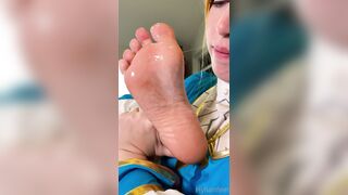 Zeldahyrule (Zelda Hyrule aka xZeldaHyrule) OnlyFans Leaks Feet Fetishy Anime Cosplay Gaming Porn Video 35