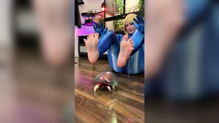 Zeldahyrule (Zelda Hyrule aka xZeldaHyrule) OnlyFans Leaks Feet Fetishy Anime Cosplay Gaming Porn Video 23