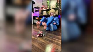 Zeldahyrule (Zelda Hyrule aka xZeldaHyrule) OnlyFans Leaks Feet Fetishy Anime Cosplay Gaming Porn Video 23