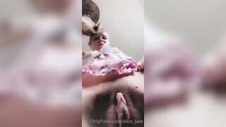 Alice_swe (Alice Swedish aka Alice_swedish) OnlyFans Leaks Horny Amateur Girl from Sweden Porn Video 175