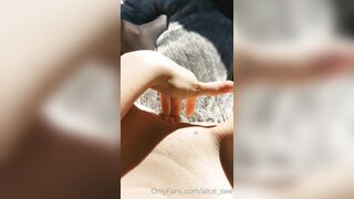 Alice_swe (Alice Swedish aka Alice_swedish) OnlyFans Leaks Horny Amateur Girl from Sweden Porn Video 189