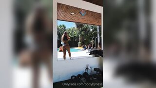 Bodybyness (Vanessa Munley0 aka vanessamunley0) OnlyFans Leaks Fitness Model & Personal Trainer & Artist Porn 8