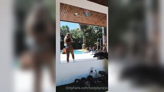 Bodybyness (Vanessa Munley0 aka vanessamunley0) OnlyFans Leaks Fitness Model & Personal Trainer & Artist Porn 8