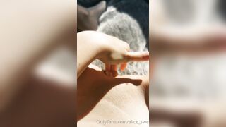 Alice_swe (Alice Swedish aka Alice_swedish) OnlyFans Leaks Horny Amateur Girl from Sweden Porn Video 3