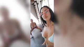 Bodybyness (Vanessa Munley0 aka vanessamunley0) OnlyFans Leaks Fitness Model & Personal Trainer & Artist Porn 4