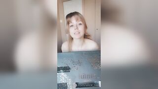 Alice_swe (Alice Swedish aka Alice_swedish) OnlyFans Leaks Horny Amateur Girl from Sweden Porn Video 134