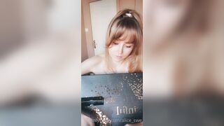 Alice_swe (Alice Swedish aka Alice_swedish) OnlyFans Leaks Horny Amateur Girl from Sweden Porn Video 135