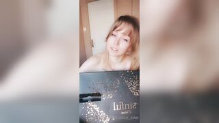 Alice_swe (Alice Swedish aka Alice_swedish) OnlyFans Leaks Horny Amateur Girl from Sweden Porn Video 135