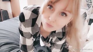 Alice_swe (Alice Swedish aka Alice_swedish) OnlyFans Leaks Horny Amateur Girl from Sweden Porn Video 287