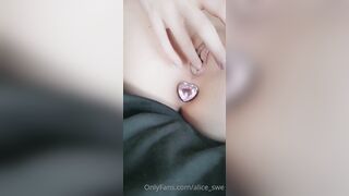 Alice_swe (Alice Swedish aka Alice_swedish) OnlyFans Leaks Horny Amateur Girl from Sweden Porn Video 322