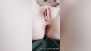 Alice_swe (Alice Swedish aka Alice_swedish) OnlyFans Leaks Horny Amateur Girl from Sweden Porn Video 256
