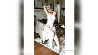 Silverbeauty_xo (Jennifer aka Silver Beauty) OnlyFans Leaks Mature Hot Milf Porn Video 74