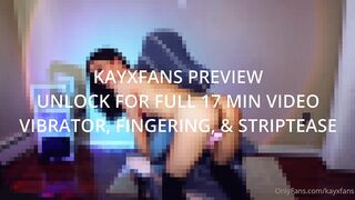 Kayxfans (ALittleKay aka ALittleKayKayxFans aka alittlekay_) OnlyFans Leaks Petite Girlfriend Porn Video 5