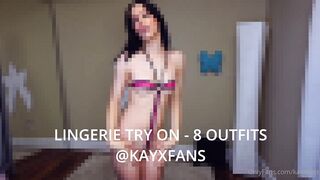 Kayxfans (ALittleKay aka ALittleKayKayxFans aka alittlekay_) OnlyFans Leaks Petite Girlfriend Porn Video 17