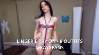 Kayxfans (ALittleKay aka ALittleKayKayxFans aka alittlekay_) OnlyFans Leaks Petite Girlfriend Porn Video 17