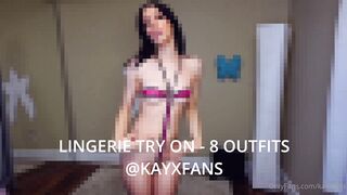 Kayxfans (ALittleKay aka ALittleKayKayxFans aka alittlekay_) OnlyFans Leaks Petite Girlfriend Porn Video 17