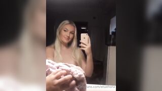 Elsathora (Elsa Thora aka Elsa.Thora aka elsathorafree) OnlyFans Leaks 20 years old Scandinavian Goddess Porn Video 43