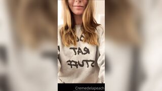 Cremedelapeach (Cream Dela Peach aka Cr3medelapeach) P3aches_n_cream 19 yo Single College Student Porn 1