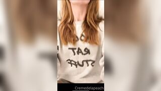 Cremedelapeach (Cream Dela Peach aka Cr3medelapeach) P3aches_n_cream 19 yo Single College Student Porn 1