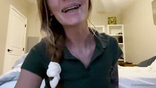 Cremedelapeach (Cream Dela Peach aka Cr3medelapeach) P3aches_n_cream 19 yo Single College Student Porn 111