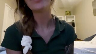 Cremedelapeach (Cream Dela Peach aka Cr3medelapeach) P3aches_n_cream 19 yo Single College Student Porn 111