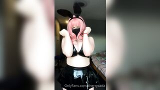 Cherryxada (Cherry Ada aka cherryxada2.0 aka hxney_lust) OnlyFans Leaks Your Egirl Girlfriend's Strap is Bigger 5