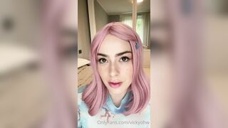 Vickyohw (Vicky Ohw aka vicky_ohw_links) OnlyFans Leaks vickyohw_ Big Boobs Nerdy Girl Porn 39