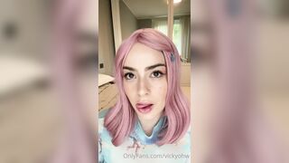 Vickyohw (Vicky Ohw aka vicky_ohw_links) OnlyFans Leaks vickyohw_ Big Boobs Nerdy Girl Porn 39