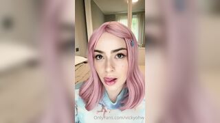 Vickyohw (Vicky Ohw aka vicky_ohw_links) OnlyFans Leaks vickyohw_ Big Boobs Nerdy Girl Porn 39