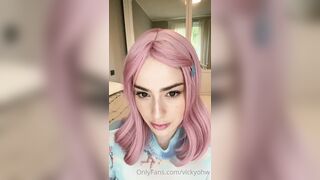 Vickyohw (Vicky Ohw aka vicky_ohw_links) OnlyFans Leaks vickyohw_ Big Boobs Nerdy Girl Porn 39