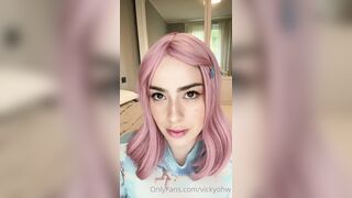 Vickyohw (Vicky Ohw aka vicky_ohw_links) OnlyFans Leaks vickyohw_ Big Boobs Nerdy Girl Porn 39