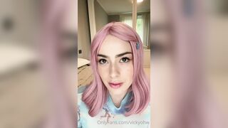 Vickyohw (Vicky Ohw aka vicky_ohw_links) OnlyFans Leaks vickyohw_ Big Boobs Nerdy Girl Porn 39