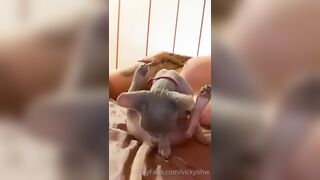 Vickyohw (Vicky Ohw aka vicky_ohw_links) OnlyFans Leaks vickyohw_ Big Boobs Nerdy Girl Porn 6