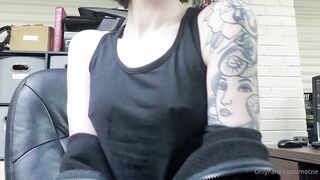 Motzie (motzie5) OnlyFans Leaks Smol Tiddy Goth Girlfriend Gone Wild Porn Video 60