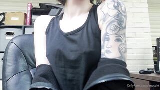 Motzie (motzie5) OnlyFans Leaks Smol Tiddy Goth Girlfriend Gone Wild Porn Video 60