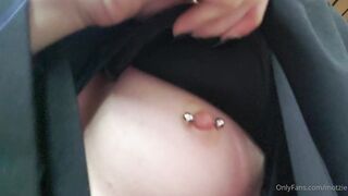 Motzie (motzie5) OnlyFans Leaks Smol Tiddy Goth Girlfriend Gone Wild Porn Video 79