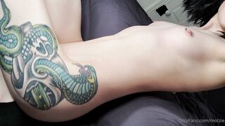 Motzie (motzie5) OnlyFans Leaks Smol Tiddy Goth Girlfriend Gone Wild Porn Video 76