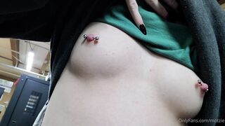 Motzie (motzie5) OnlyFans Leaks Smol Tiddy Goth Girlfriend Gone Wild Porn Video 55