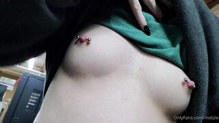 Motzie (motzie5) OnlyFans Leaks Smol Tiddy Goth Girlfriend Gone Wild Porn Video 55