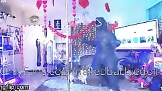 Nakedbarbiedoll (Molly Stewart aka thisredheadissfw) OnlyFans Leaks Fitness Model whoismolly Porn Video 24