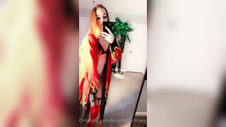 Ursecretgirlfriend (Pyra Fae aka ursecretgf aka pyrafae) OnlyFans Leaks NSFW Blondie petite model Porn 100